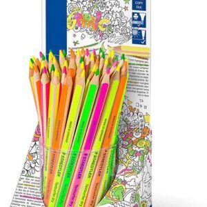 staedtler textsurfer dry 128 64 expositor de 48 lapices marcadores de colores diseño ergonomico colores surtidos