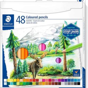 staedtler 146c pack de 48 lapices de colores mina suave colores surtidos