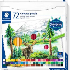 staedtler 146c pack de 72 lapices de colores mina suave colores surtidos