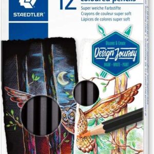 staedtler super soft 149c pack de 12 lapices de colores mina extra suave colores surtidos