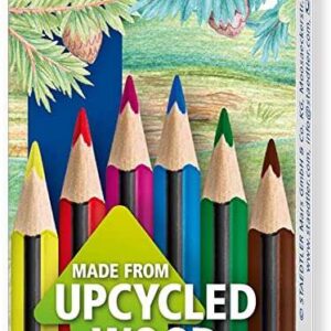 staedtler noris colour 187 pack de 6 lapices triangulares de colores resistencia a la rotura colores surtidos