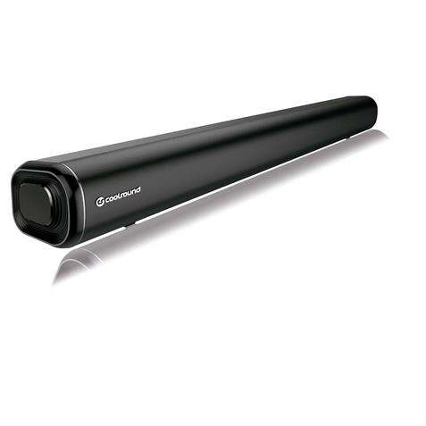 coolsound serie pro barra de sonido 2.0 200w pantalla led amplificador dsp bluetooth 5.0, usb, hdmi, audio optico mando a distancia