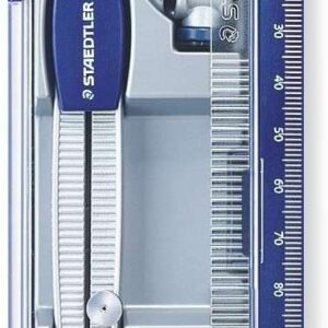 staedtler noris 550 60 compas de precision diametro maximo 300mm para iniciacion al dibujo
