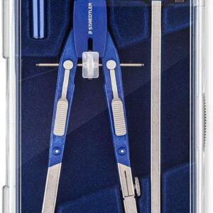 staedtler mars 552 02 compas de precision patas articuladas ajuste rapido