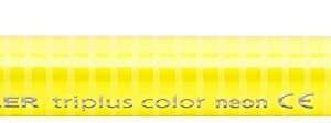staedtler triplus color 323 rotulador de punta fina trazo 1mm aprox tinta base de agua color amarillo neon