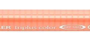 staedtler triplus color 323 rotulador de punta fina trazo 1mm aprox tinta base de agua color salmon