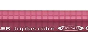 staedtler triplus color 323 rotulador de punta fina trazo 1mm aprox tinta base de agua color malva