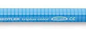 staedtler triplus color 323 rotulador de punta fina trazo 1mm aprox tinta base de agua color azul claro