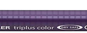 staedtler triplus color 323 rotulador de punta fina trazo 1mm aprox tinta base de agua color azul indigo