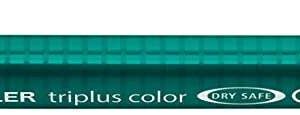 staedtler triplus color 323 rotulador de punta fina trazo 1mm aprox tinta base de agua color azul marino