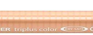 staedtler triplus color 323 rotulador de punta fina trazo 1mm aprox tinta base de agua color melocoton