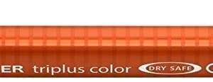staedtler triplus color 323 rotulador de punta fina trazo 1mm aprox tinta base de agua color naranja kalahari