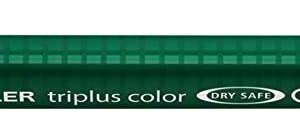 staedtler triplus color 323 rotulador de punta fina trazo 1mm aprox tinta base de agua color verde tierra