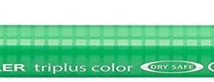 staedtler triplus color 323 rotulador de punta fina trazo 1mm aprox tinta base de agua color verde palido
