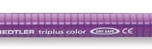 staedtler triplus color 323 rotulador de punta fina trazo 1mm aprox tinta base de agua color violeta