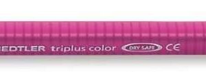 staedtler triplus color 323 rotulador de punta fina trazo 1mm aprox tinta base de agua color violeta rojizo