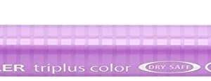 staedtler triplus color 323 rotulador de punta fina trazo 1mm aprox tinta base de agua color lavanda