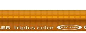 staedtler triplus color 323 rotulador de punta fina trazo 1mm aprox tinta base de agua marron claro