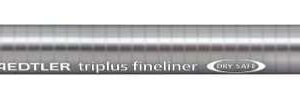 staedtler triplus fineliner 334 rotulador de punta fina trazo de 0.3mm tinta base de agua color amarillo