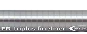 staedtler triplus fineliner 334 rotulador de punta fina trazo de 0.3mm tinta base de agua color amarillo intenso