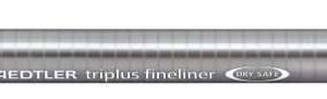staedtler triplus fineliner 334 rotulador de punta fina trazo de 0.3mm tinta base de agua color magenta