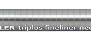 staedtler triplus fineliner 334 rotulador de punta fina trazo de 0.3mm tinta base de agua color rosa neon