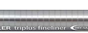 staedtler triplus fineliner 334 rotulador de punta fina trazo de 0.3mm tinta base de agua color caoba