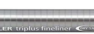 staedtler triplus fineliner 334 rotulador de punta fina trazo de 0.3mm tinta base de agua color carmin oscuro