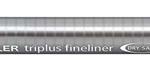 staedtler triplus fineliner 334 rotulador de punta fina trazo de 0.3mm tinta base de agua color azul cielo