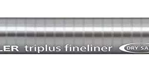 staedtler triplus fineliner 334 rotulador de punta fina trazo de 0.3mm tinta base de agua color cian