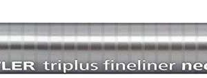 staedtler triplus fineliner 334 rotulador de punta fina trazo de 0.3mm tinta base de agua color naranja neon