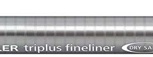 staedtler triplus fineliner 334 rotulador de punta fina trazo de 0.3mm tinta base de agua color melocoton