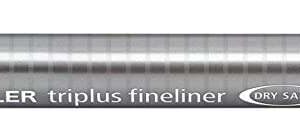 staedtler triplus fineliner 334 rotulador de punta fina trazo de 0.3mm tinta base de agua color naranja kalahari