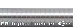 staedtler triplus fineliner 334 rotulador de punta fina trazo de 0.3mm tinta base de agua color verde claro