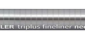 staedtler triplus fineliner 334 rotulador de punta fina trazo de 0.3mm tinta base de agua color verde neon