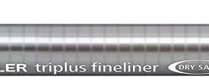 staedtler triplus fineliner 334 rotulador de punta fina trazo de 0.3mm tinta base de agua color azul pastel