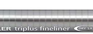 staedtler triplus fineliner 334 rotulador de punta fina trazo de 0.3mm tinta base de agua color violeta rojizo