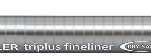staedtler triplus fineliner 334 rotulador de punta fina trazo de 0.3mm tinta base de agua color marron chocolate