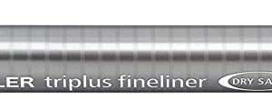 staedtler triplus fineliner 334 rotulador de punta fina trazo de 0.3mm tinta base de agua color gris calido