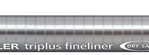 staedtler triplus fineliner 334 rotulador de punta fina trazo de 0.3mm tinta base de agua color negro
