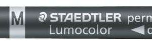 staedtler lumocolor 348 rotulador permanente de doble punta secado rapido color rojo