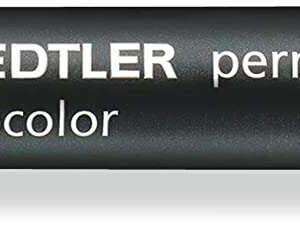 staedtler lumocolor 352 rotulador permanente punta redonda trazo 2mm aprox capuchon con clip secado rapido color verde