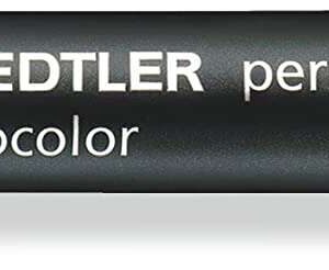 staedtler lumocolor 352 rotulador permanente punta redonda trazo 2mm aprox capuchon con clip secado rapido color marron