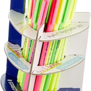 staedtler triplus textsurfer 362 expositor de 30 marcadores fluorescentes trazo 1 4mm aprox tinta base de agua colores surtidos