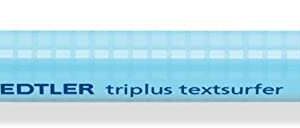 staedtler triplus textsurfer 362 rotulador fluorescente trazo entre 1 a 4mm aprox. tinta base de agua color azul cielo