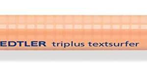 staedtler triplus textsurfer 362 rotulador fluorescente trazo entre 1 a 4mm aprox. tinta base de agua color melocoton