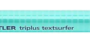 staedtler triplus textsurfer 362 rotulador fluorescente trazo entre 1 a 4mm aprox. tinta base de agua color menta