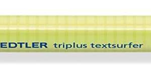 staedtler triplus textsurfer 362 rotulador fluorescente trazo entre 1 a 4mm aprox. tinta base de agua color verde lima