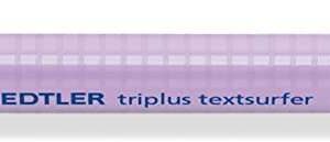 staedtler triplus textsurfer 362 rotulador fluorescente trazo entre 1 a 4mm aprox. tinta base de agua color lavanda