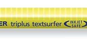 staedtler triplus textsurfer 362 rotulador fluorescente punta biselada 1 4mm aprox tinta base de agua color amarillo